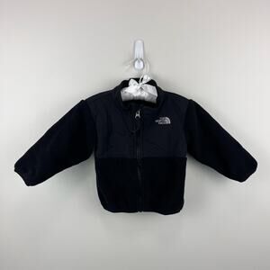 The North Face Black Denali Fleece Jacket 6-12 Months